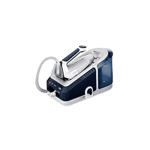 Braun CareStyle 7 Pro IS7282BL, Steam Generator Iron with FreeGlide 3D Technology, Smart iCareMode, Vertical Ironing, Anti Drip, Detachable 2L Water Tank, 2700W, Blue