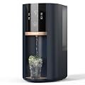 Leysern Countertop Reverse Osmosis Water Filter System, 5-Stage RO Filtration with UV, 4:1 Pure to Drain, Innovative 360° Swivel Base, Portable No Installation Water Purifier with 4 Capacity
