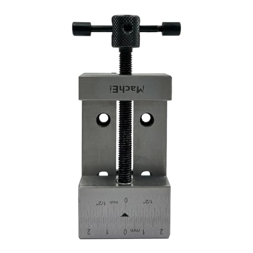 MachEl Mini 2/50 mm Steel Vice Vise Precision Work Holding for Engineering Machine Tools