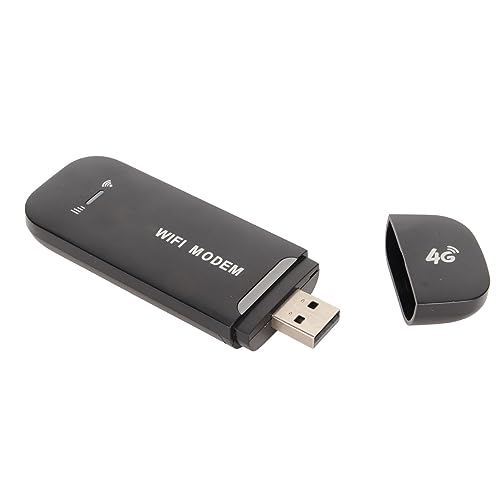Punto de Acceso WiFi Móvil, Enrutador WiFi Portátil 4G LTE con Ranura para Tarjeta SIM, Dispositivo de Módem de Red WiFi USB de Viaje, Velocidad de Descarga de 150 Mbps, hasta 15