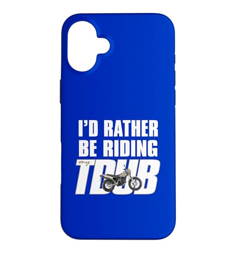 I'd Rather Be Riding TDUB ADV �f���A���X�|�[�c�o�C�N�ɃC���X�p�C�A���ꂽ �X�}�z�P�[�X iPhone 16 Plus �p