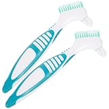 VOSAREA 2pcs Aquatic Turtle Shell Cleaning Brush with Sturdy Bristles Portable Mini Scrubber for Tortoise and Turtle Shell Mud Removal in Reptile Care