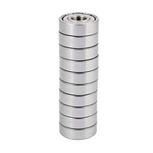 Rodamiento de ranura profunda de acero templado 12x32x10mm con acabado rectificado sin fricción