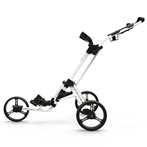 PowaKaddy Unisex PK02360 Twinline Golf Trolley - Polar White - One Size - Image 3