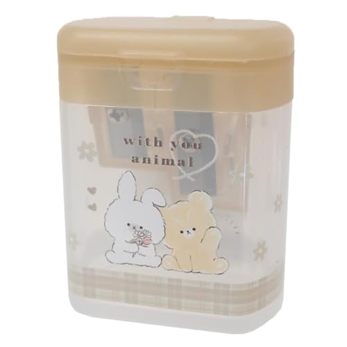 [えんぴつ削り]ツイン鉛筆削り/WITH YOU ANIMAL 新入学のサムネイル