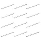 uxcell 50Pcs 304 Stainless Steel Compression Springs, 0.5mm x 3mm x 45mm Small & Tiny Pen Spring for Home Repair & DIY, Workshop & Industrial Use, (Silver Tone)