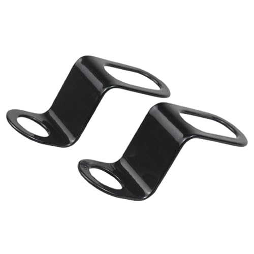 Image of 2Pcs Motorcycle Turn Signal Light Brackets, Motorbike Rear Indicator Relocation Holder, Motorcycle Signal Lamp Shock Mounting Brackets, Motorbikes Turn Indicator Light Holders(Black/6.5cm)