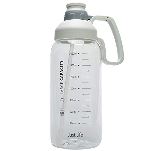 Amazon YOUSHANG Peloton, Running Bottle, 1800ML, Plastic Water Bottles, Sports, Drinks, Bpa Free, With Hand Grip, Adults, Mens, Reusable, Bike, Toddler, Gym, Protein, Large #ad