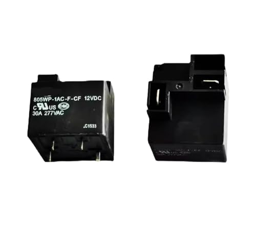 Relais 12V 805WP-1AC-F-CF de puissance à 4 broches pour circuits imprimés lot de 10 pièces