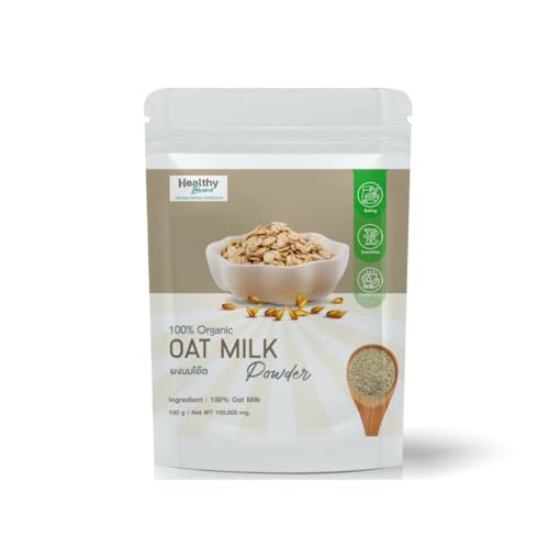 (Pack of 2) เฮลตี้ Instant Oat Milk Powder | Dairy-Free, Vegan Plant-Based Drink Mix | Creamy Coffee Creamer & Smoothie Base | Natural, Shelf-Stable 100g image 5