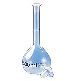 NS 24/29 Esmerilado Matraz afor., PMP(TPX) transp. 1000 ml, NS 24/29, tapón en PP