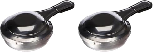 Metaltex Brûleur à Fondue - brûleur pour Service à Fondue - réchaud à Fondue - Dia.9 cm (Lot de 2)
