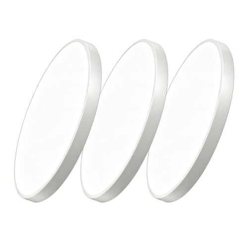 Image of 39W 3CCT Dimmable LED Flush Mount Ceiling Light White