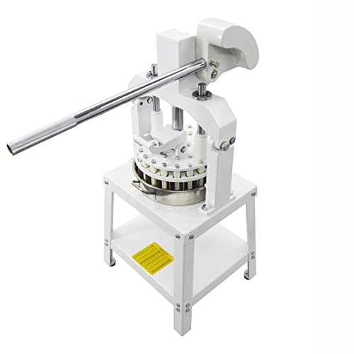 BEILOCKERY 30 PCS Commercial Manual Dough Divider Time-Saving Hand-Powered Dough Dividing Machine Pastry Divider for Bakery Pizzeria Restaurant