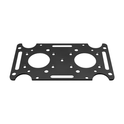 Qianly Mailbox Mounting Bracket, Mailbox Fixing Stand, Heavy Duty Easy to Install Accessory, Plate for Post Mount Mailboxes Hardware