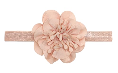 ANNACREATIONS Premium Designer Soft Flower Bow hairband Headband Hair Accessories for Baby Girls, baby girl kids hairband headbands elastic hair... - Image 5