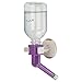 Poodle Pet Water Feeder Bottle Container Dispenser for Cage or Kennel – Gravity Hydration Fountain with Spigot Spout for Dogs, Cats, Hamsters, Rabbits & Other Small Animals