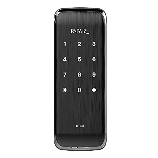 Fechadura Digital de Sobrepor SL 120 Papaiz, Preto