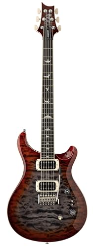 PRS SE Custom 24-08 Quilt, Charcoal Cherry Burst