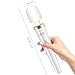 VibeMax Powerful Handheld Back Massager with Strong Vibration, Personal Therapy Massager for Sports Recovery, Muscle Aches (White)