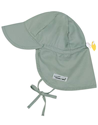 Image of VAENAIT BABY Toddler Newborn-4T Boys Girls Unisex UPF 50+ Sun Protection Flap Hat Swim Cap Breathable