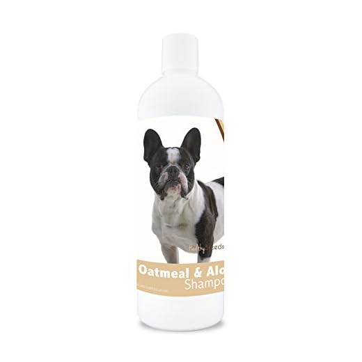 Healthy Breeds French Bulldog Oatmeal Shampoo with Aloe 16 oz