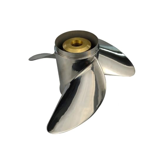 Image of Propeller 15 1 /2X17 for Engines 115HP 135HP 150HP Ship Stainless Steel 15 Tooth Spline LH 58133-ZY3-B17LX