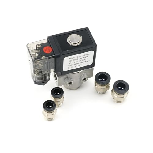 Électrovanne G1/4 normalement ouverte électrovanne inox 12V DC DN8 - 6
