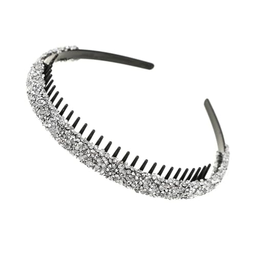 Bandeau strass élastique de luxe pour valoriser une coiffure de cérémonie