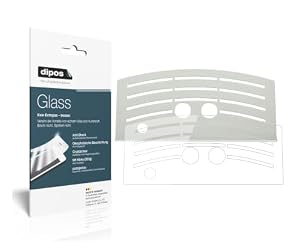dipos 2x 9H Clear Screen Protector for Melitta Caffeo Solo E953 Tropfblech