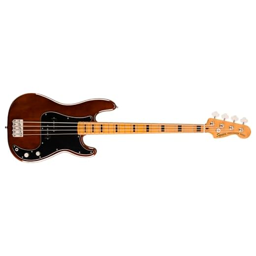 Squier Classic Vibe 70s Precision Bass, Walnut, Maple Fingerboard