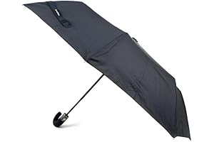 Sturdy Parquet Umbrella with Rubberized Hook Handle