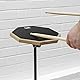 TIGER TDA4-10 Drum Übungs-Pad mit Tragetasche - für Tisch oer Ständer montierbar