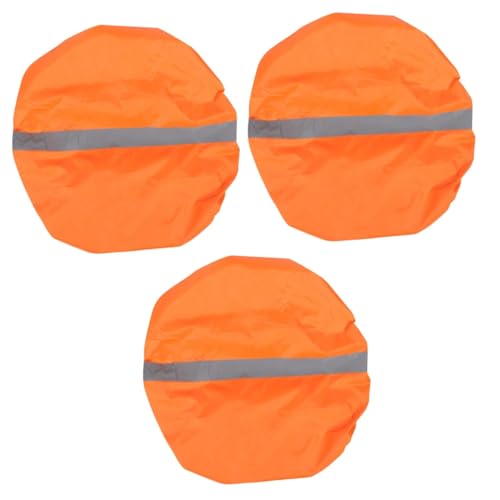NOLITOY 3pcs Backpack Reflective Rain Cover Portable Outdoor for Backpacks Compact and Lightweight Design for Night Travel and Rainy Weather