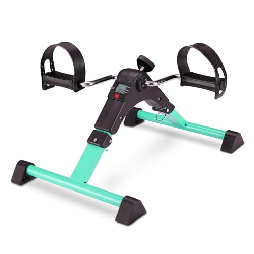 Pedal Exerciser Bike para Brazo y Pierna, Mini Bicicleta miniatura 1