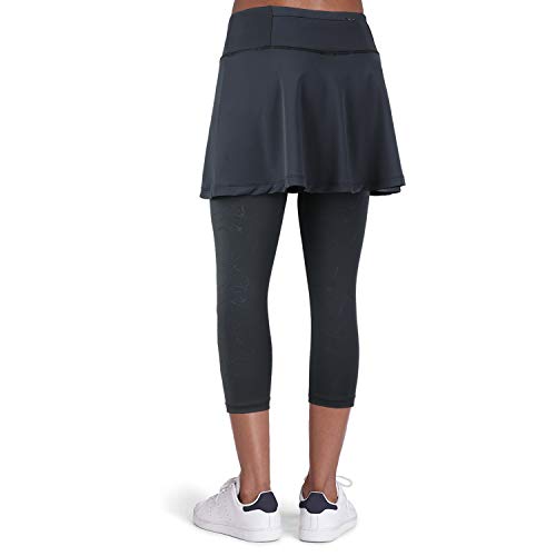 image for ANIVIVO Tennis Skirted Leggings Women with Pockets Capris Skorts Yoga 