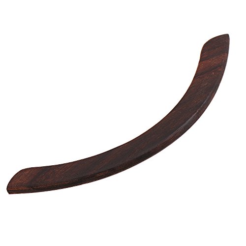 Brown Figured Solid Rosewood Guitar Arm Rest Part For 39-41 Inch Acoustic Guitar Set Of 2 #TOP2