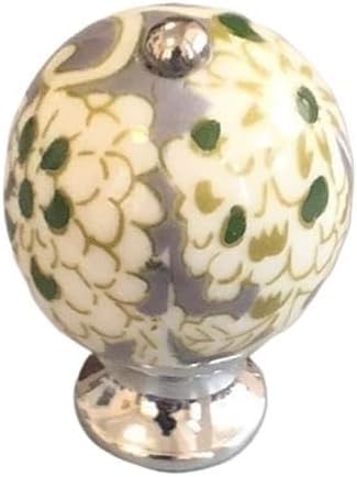 PAQWTYB Pulls, Ceramic Cabinet Drawer knobs,Dresser Pull Handle