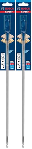 Image of Bosch 1x EXPERT Self Cut Speed Spade Drill Bit (for Softwood, Particleboard, Ø 16.00 mm, Professional Accessory Rotary Drill/Drivers) (Pack of 2)