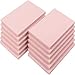 SGHUO 12 Pcs 4" x 6" Pink Rubber Carving Blocks for Stamp Soft Rubber Crafts, Soft and Easy to Carve