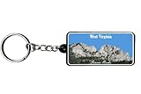 AMERICANPHOENIX Beautiful & Unique Keychain - USA Souvenir, Collectible Design, Flexible Silicone, Keyring Lanyard Accessory (West Virginia 2)