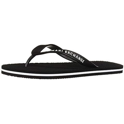 Armani Exchange Herren Flip Flop PVC+Eva Zehentrenner Cover