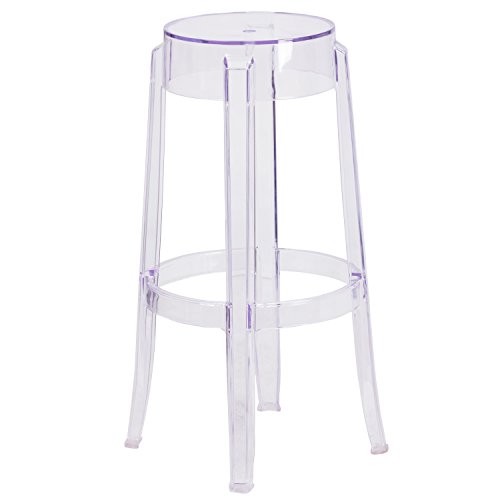 Flash Furniture Laney 29.75'' High Transparent Barstool