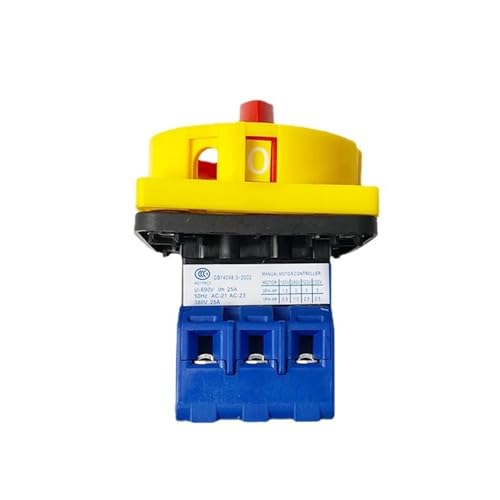 Interrupteur sectionneur YMD11-25A 3P boîtier de commande On-Off tripolaire cadenassable 690V - 6