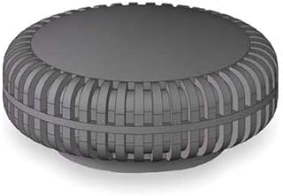 Innovative Components Knurled Knob, 5/8 in, Blind, 1/4-20, 1 in