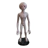 LM Treasures Large Alien Encounter Life Size Statue