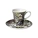 Goebel Artis Orbis Auguste Renoir 67011831 - Tazzina da caffè con fiori primaverili, novità 2020, set da 4 pezzi con cannucce in acciaio INOX