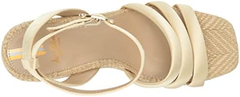 Sam Edelman Women's Tibby Wedge Sandal, Washed Lemon, 7 | Image 4