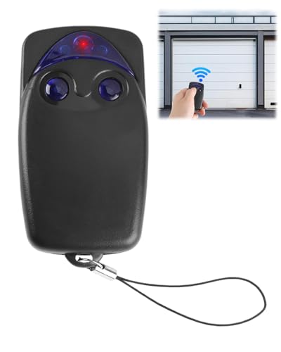 Mando a Distancia de 433 MHz para Puerta de Garaje Compatible con FLOXIR, FLOXR, FLOX2R, OXI, OX2, 2 Canales, Repuesto Compatible con F102R-S, 1 Unidad