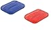 Produktbild 2er Set aufblasbares Schwimmkissen - Strandkissen (rot - blau)